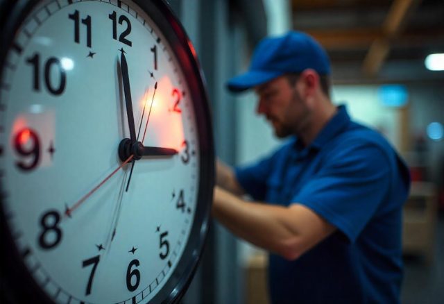 clock-with-technician-working-in-the-background